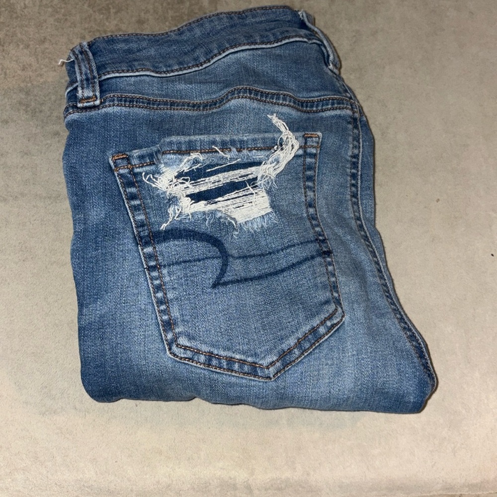 Super stretch high rise American Eagle